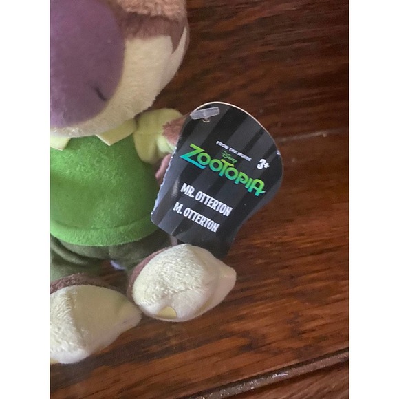 Zootopia Plush Mr. Otterton Otter Character Doll Stuffed Animal Toy - Picture 4 of 5